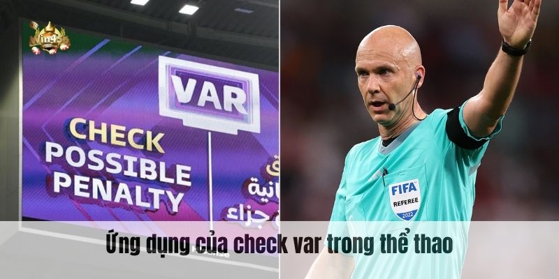 Ứng dụng của check var trong thể thao